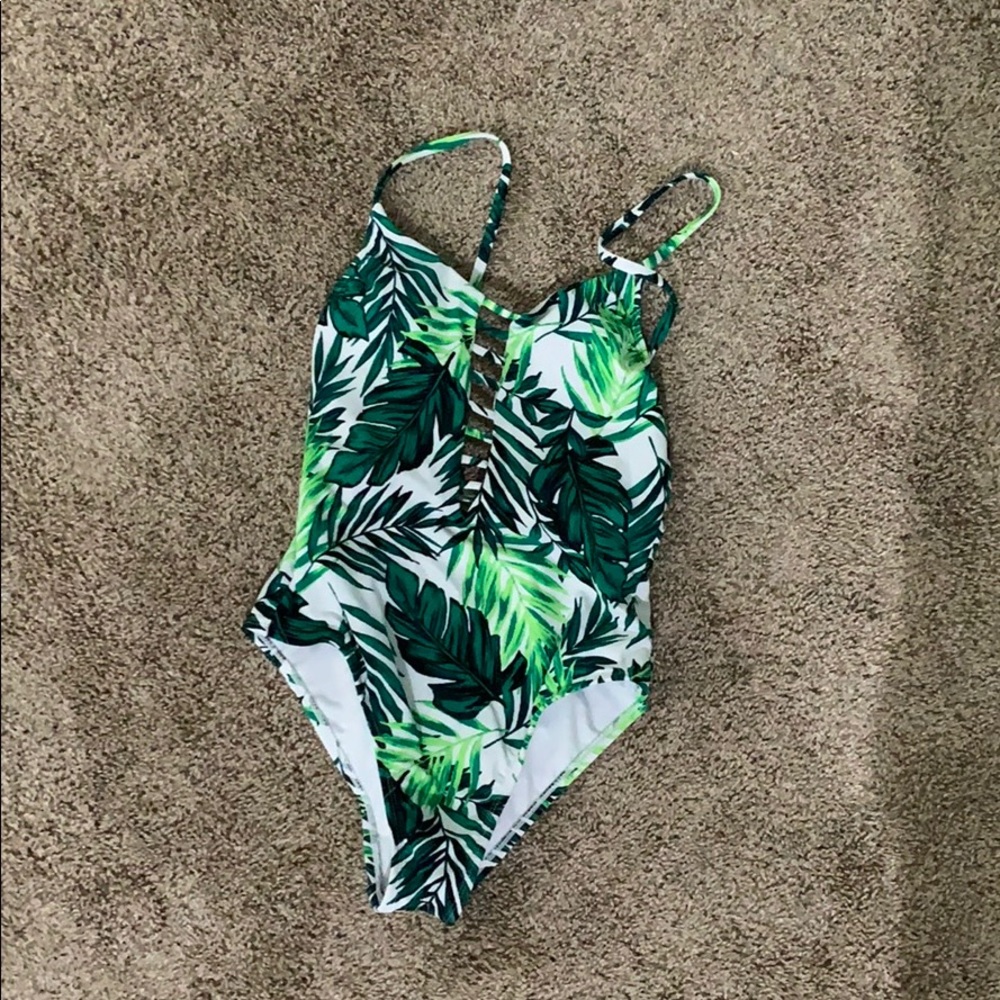 Tropical one piece swimmie!